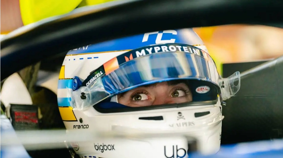 Franco Colapinto lanzó un picante comentario en el adelanto de la serie de la Fórmula&nbsp;1