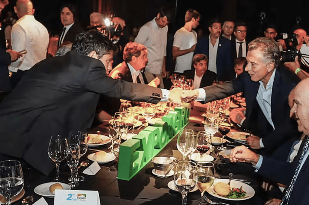 Macri ironizó sobre su saludo con Kicillof en Expoagro: “Lo quiero mucho”